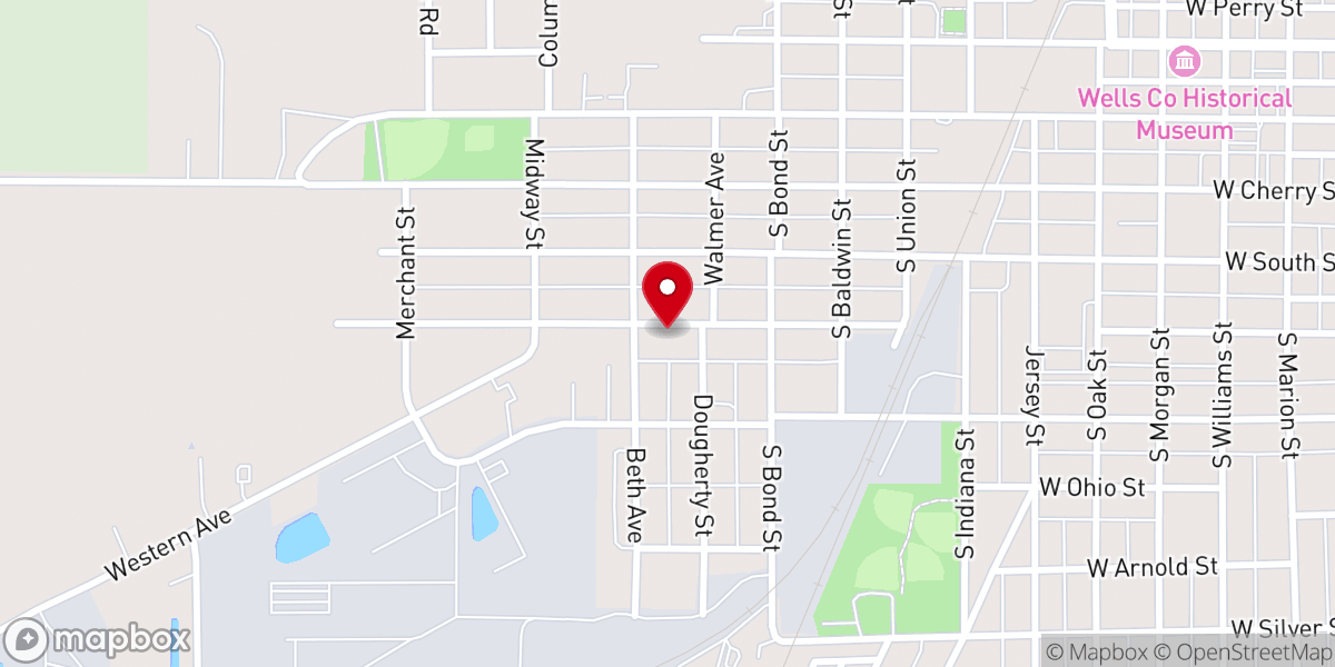 Map showing location of Kings Highway Tabernacle