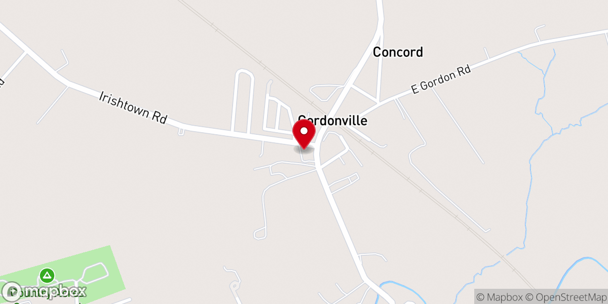 Map showing location of Community Bible Church