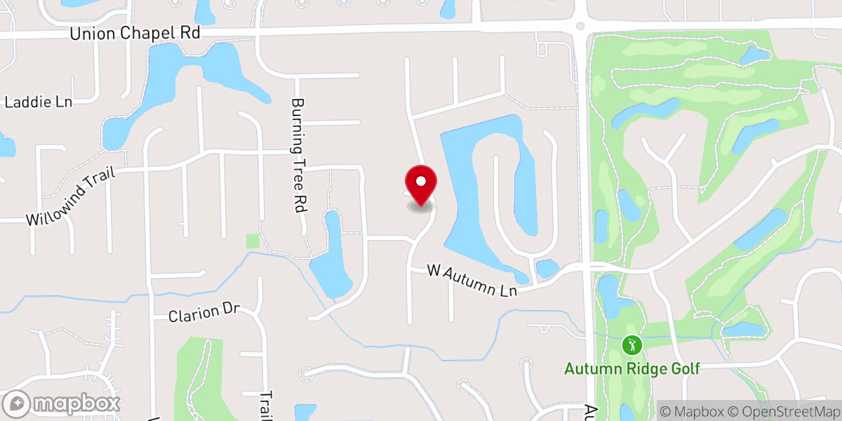 Map showing location of Love Fort Wayne Inc