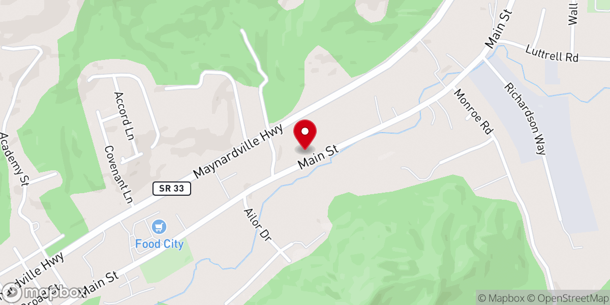 Map showing location of Powerhouse Ministries FWB Church