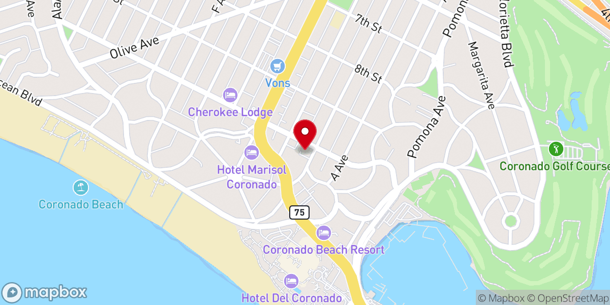 Map showing location of Living Waters Christian Fellowship