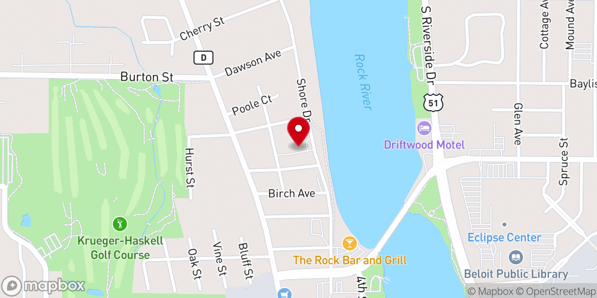 Map showing location of Wesley CME Church