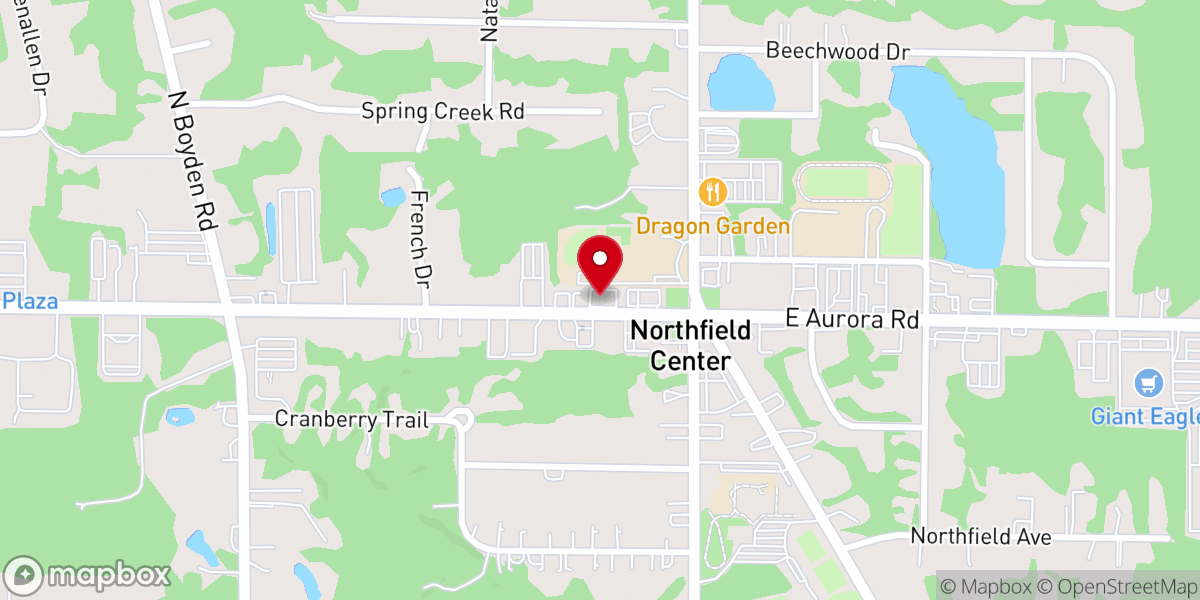 Map showing location of Life Impact Church