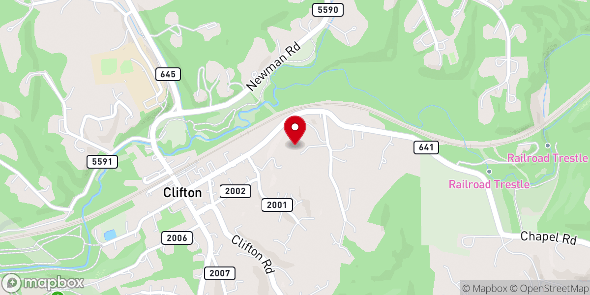 Map showing location of Saint Athansius Fellowship