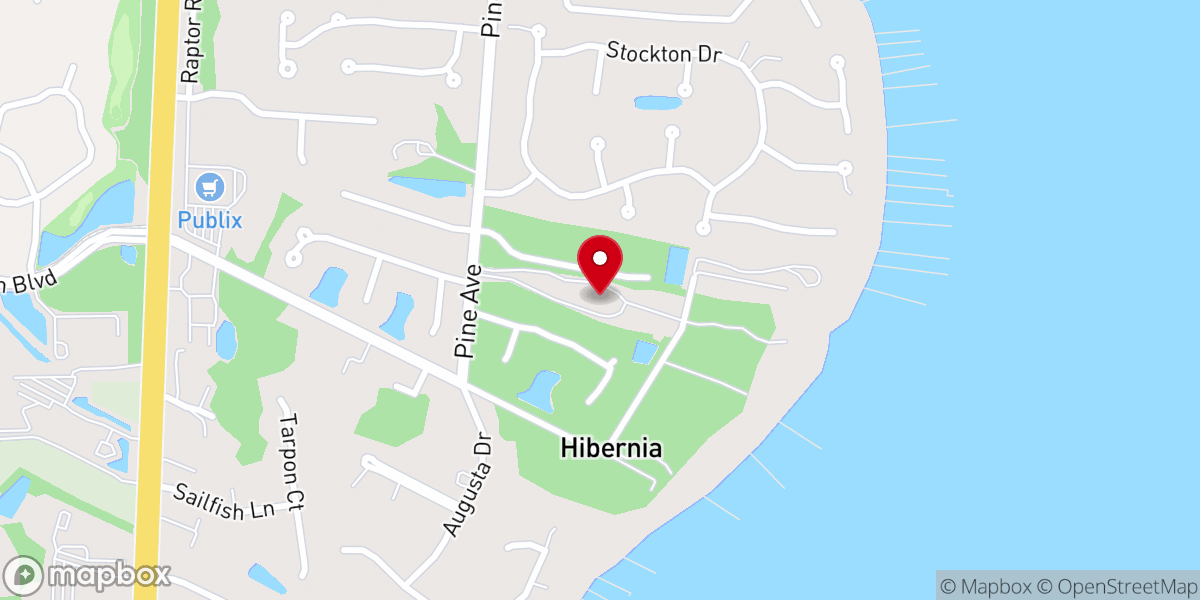Map showing location of Trinity Community Church - Fleming Island