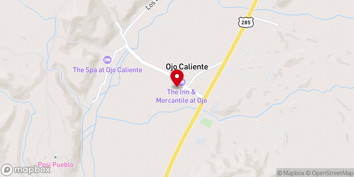 Map showing location of St. Mary & Santa Cruz Misssion Church