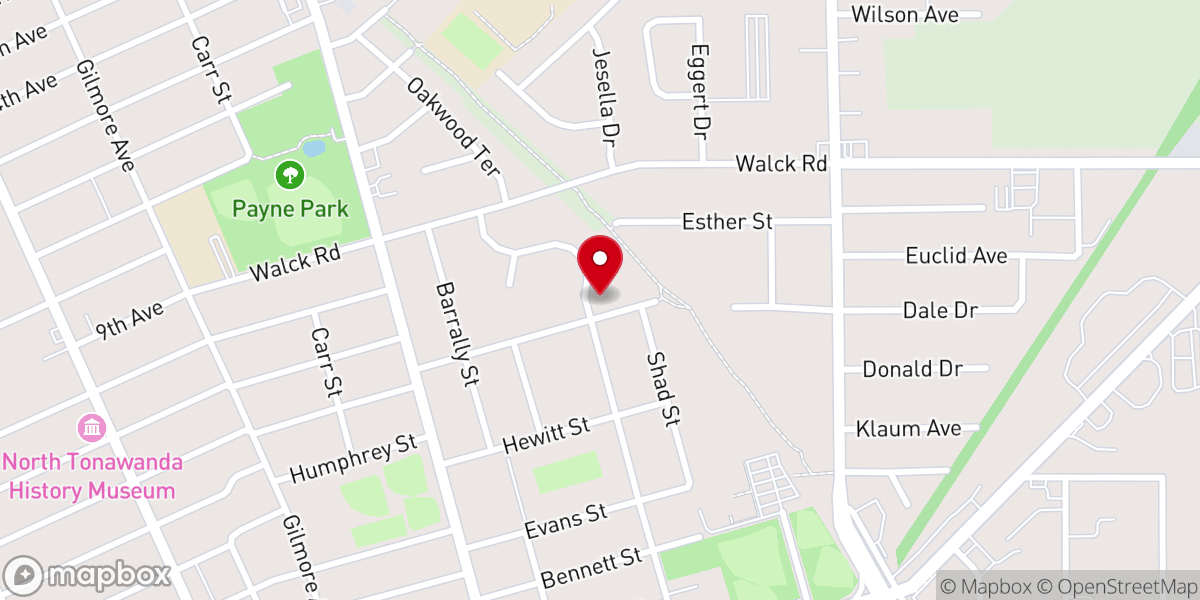 Map showing location of Moldenhauer A W