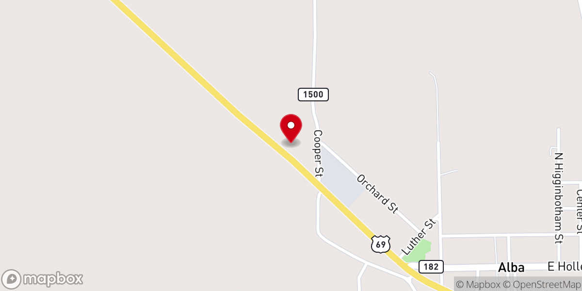 Map showing location of Amazing Grace Fellowship Church