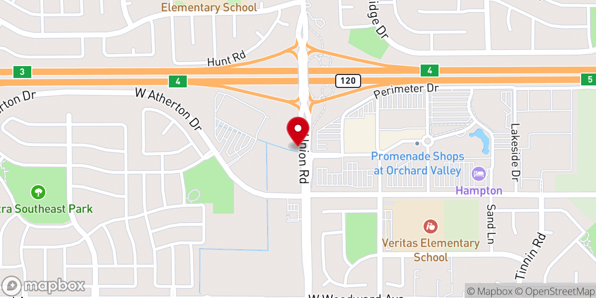 Map showing location of Mission Fields Apostolic Church Inc