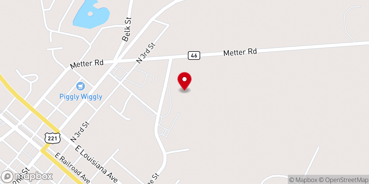 Map showing location of Anchor of Hope Worship Center