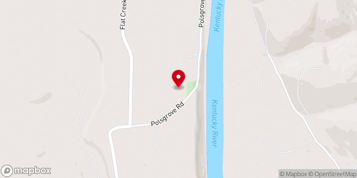 Map showing location of Mt Carmel Baptist Church