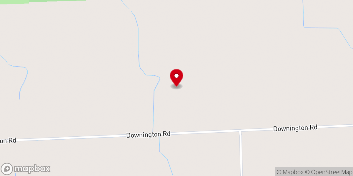 Map showing location of Deckerville Community Ministries Inc