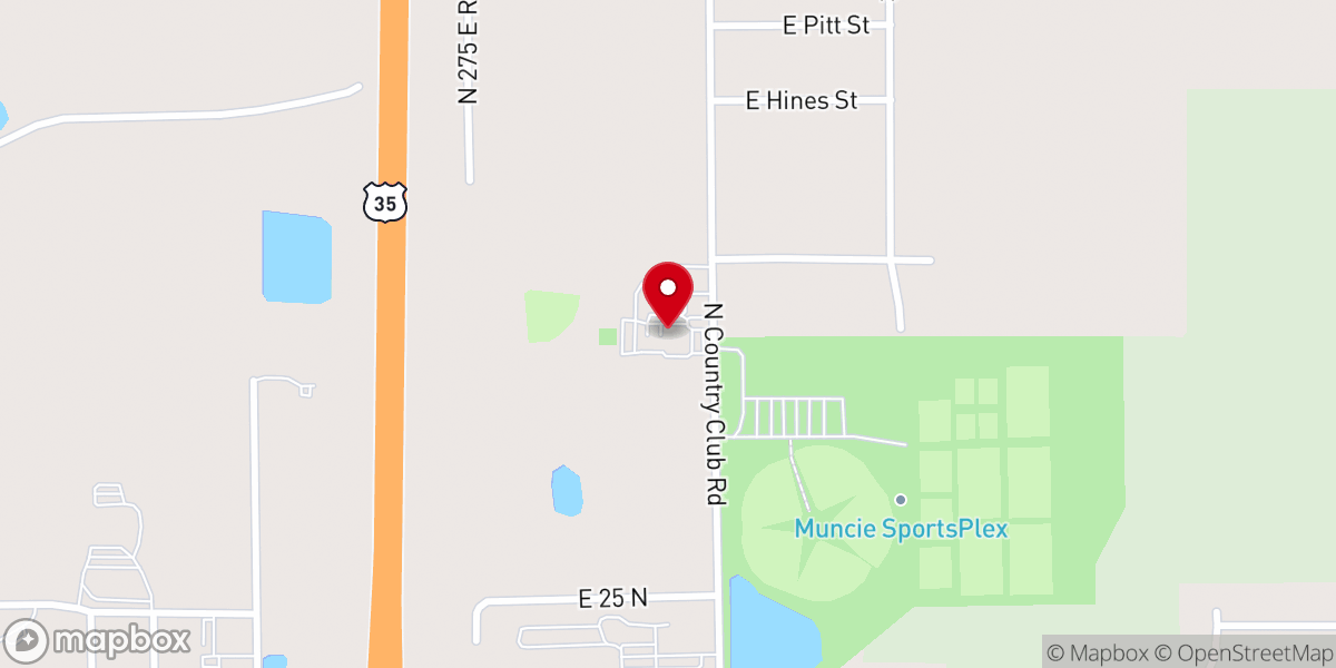 Map showing location of True Light Baptist Church
