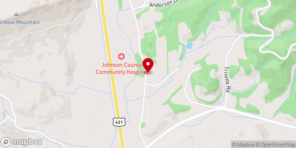 Map showing location of Berea Church