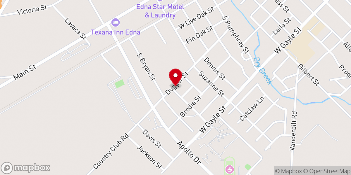 Map showing location of Christ Community Church