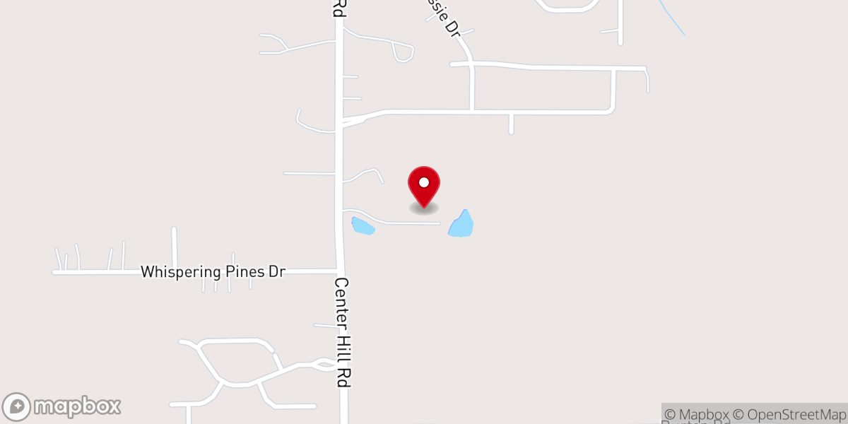Map showing location of Mineral Wells United Methodist Church