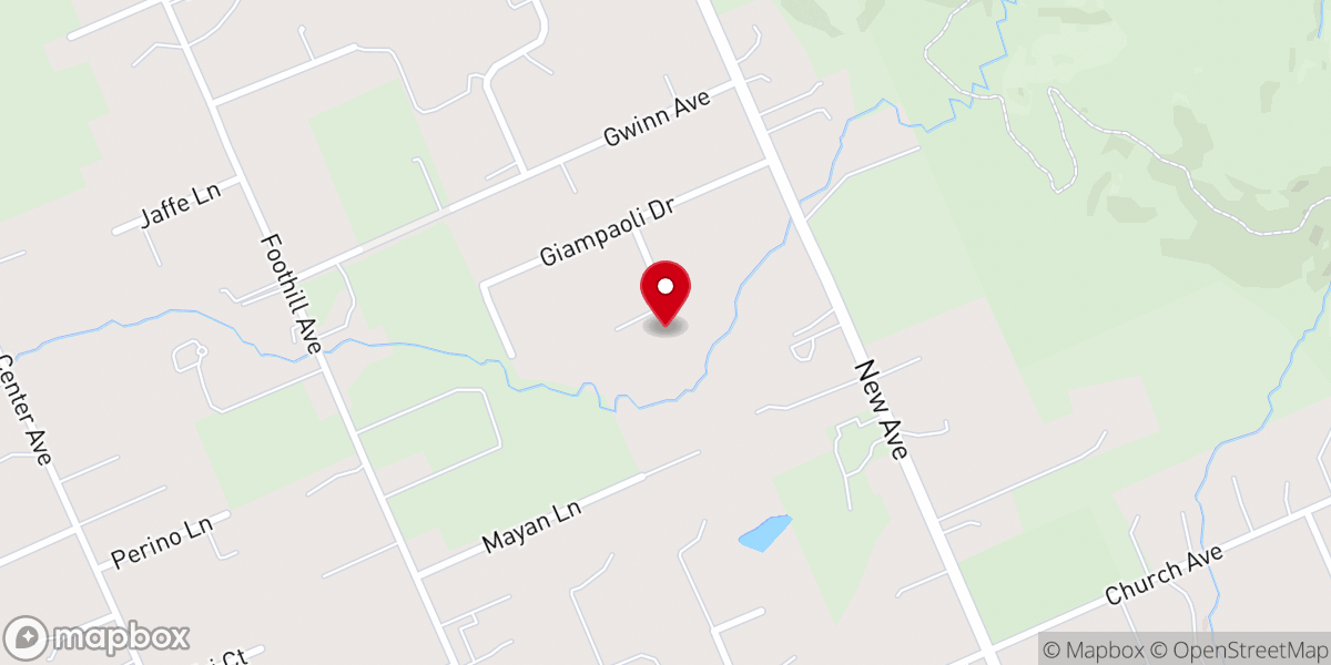 Map showing location of Creekview Vineyards