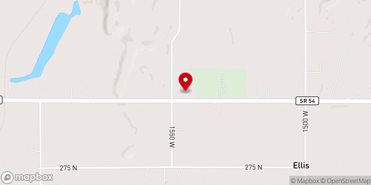 Map showing location of Gospel Tabernacle Trinity Holiness Church