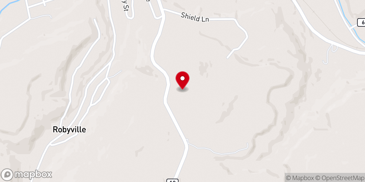 Map showing location of Church Hill Trucking Inc
