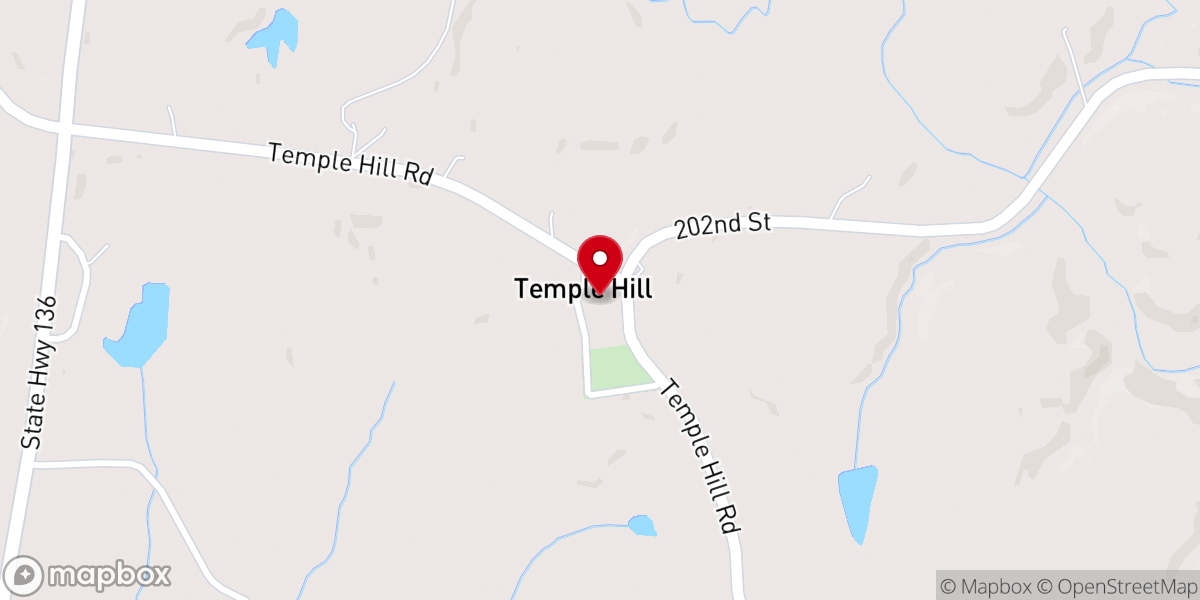 Map showing location of St Peter's Catholic Rectory