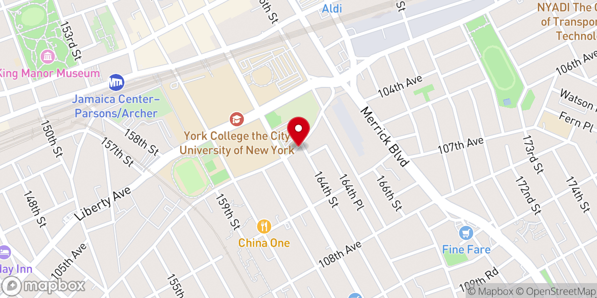 Map showing location of Peace Mission Church of Christ