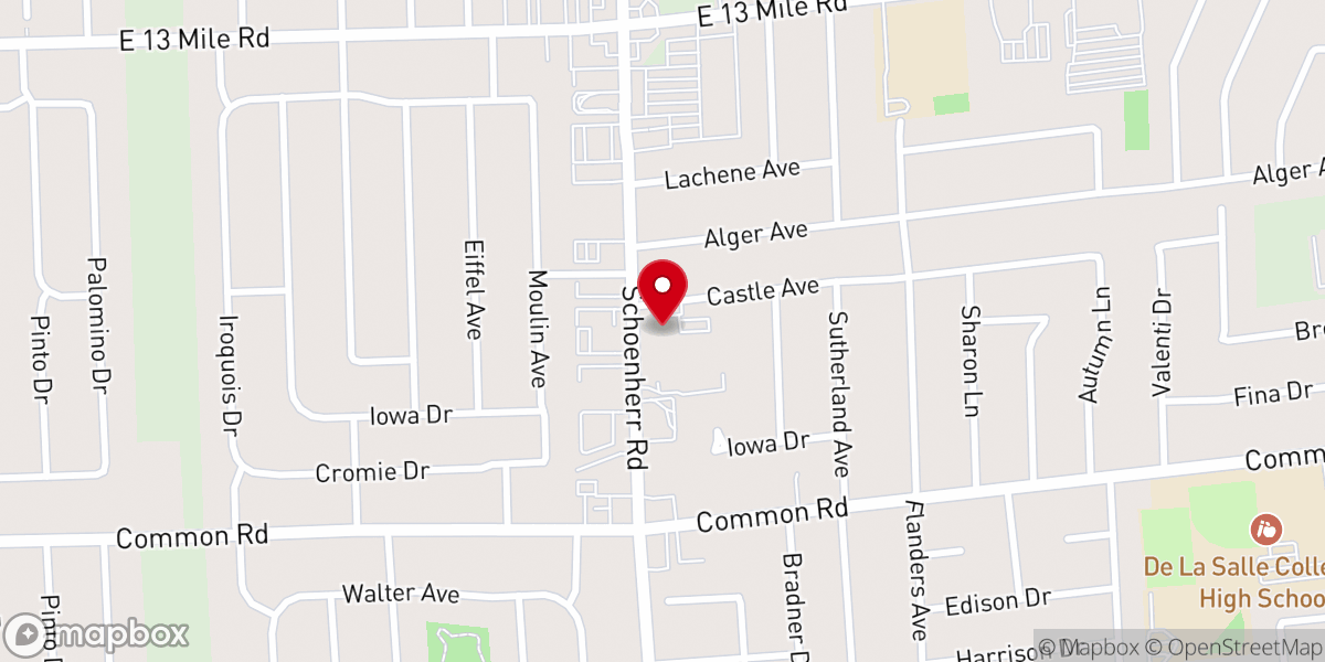 Map showing location of Kadosh Ekklesia Church of God In Christ
