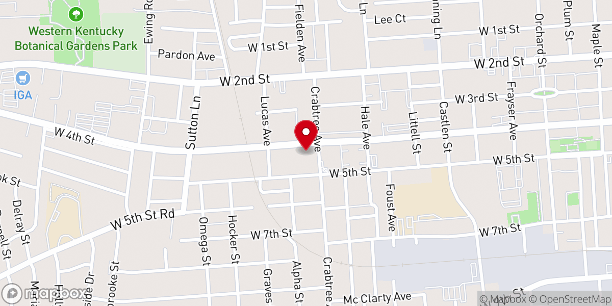 Map showing location of New Life Church