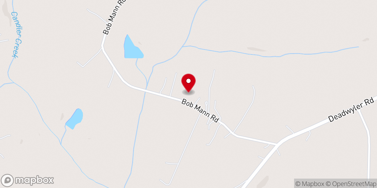 Map showing location of Victory Chapel Holiness Church