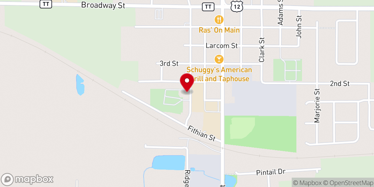 Map showing location of St Mary's Immaculate Conception Catholic Church