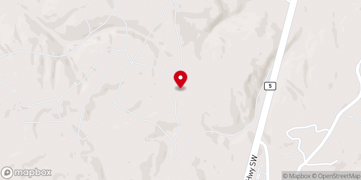 Map showing location of Grace Fellowship