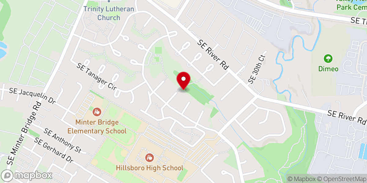 Map showing location of Treasure the Light Inc