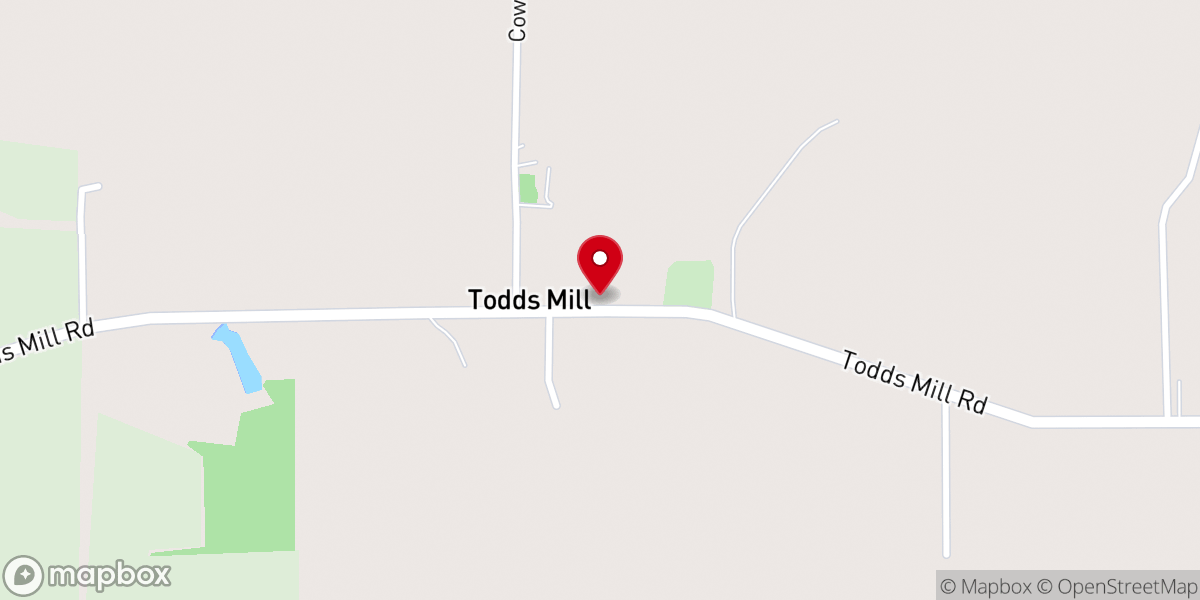 Map showing location of St Mary Magdalen Rectory