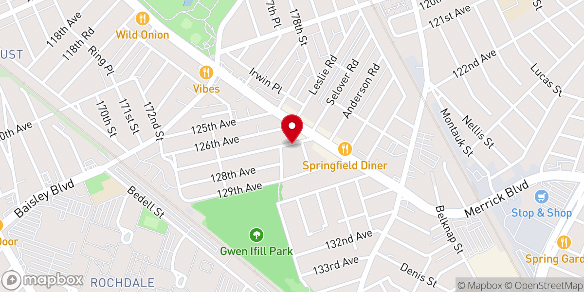 Map showing location of Davis Temple Church Of God In Christ International