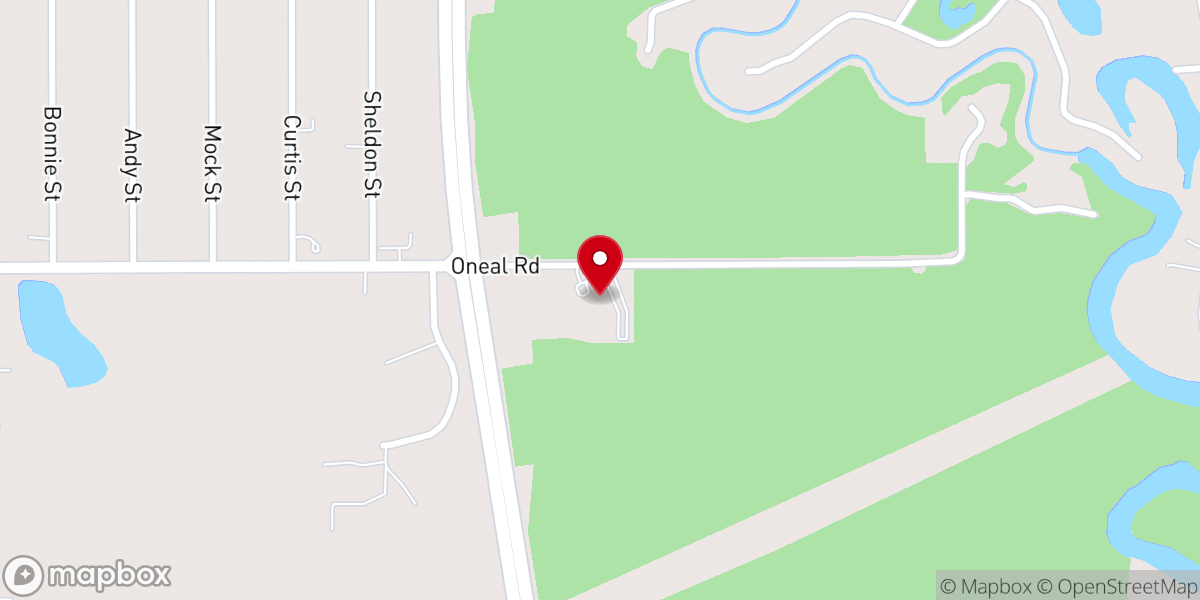 Map showing location of First Presbyterian Church Of Gulfport