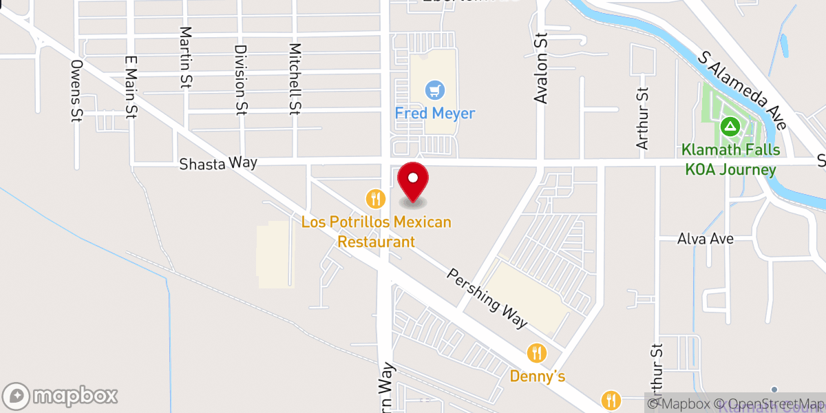 Map showing location of Refuge City Church