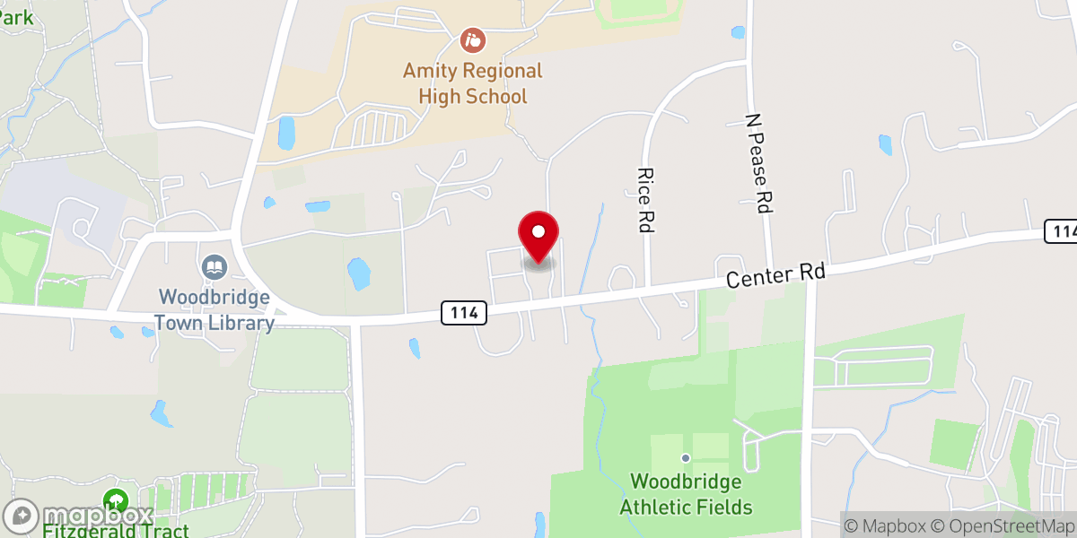 Map showing location of Our Lady of the Assumption Church
