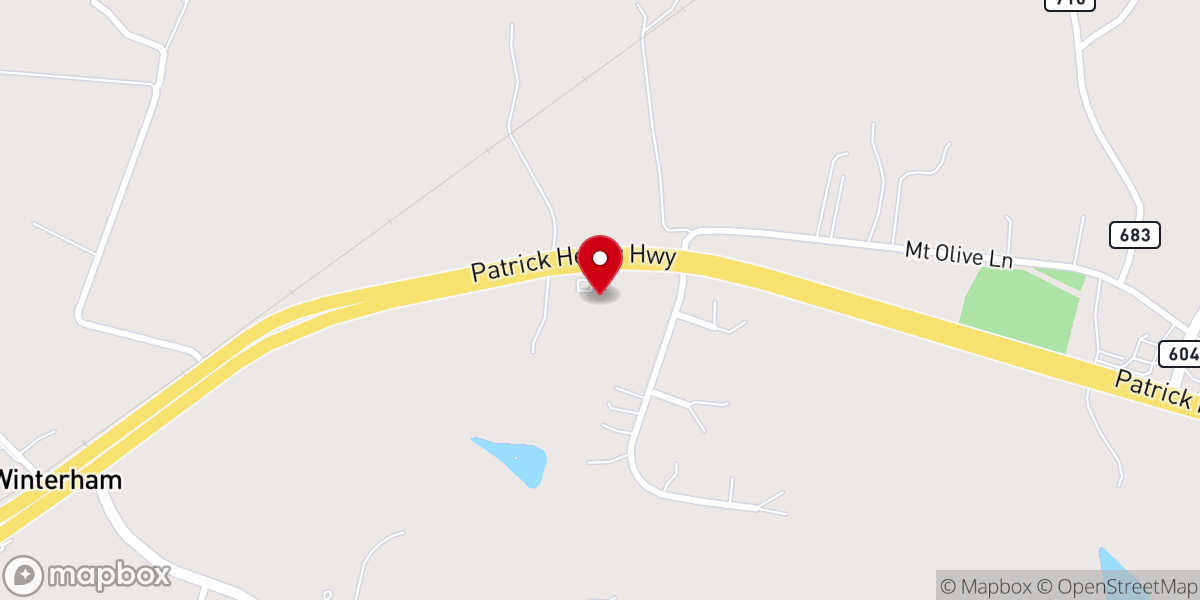 Map showing location of Good Samaritan Catholic Church