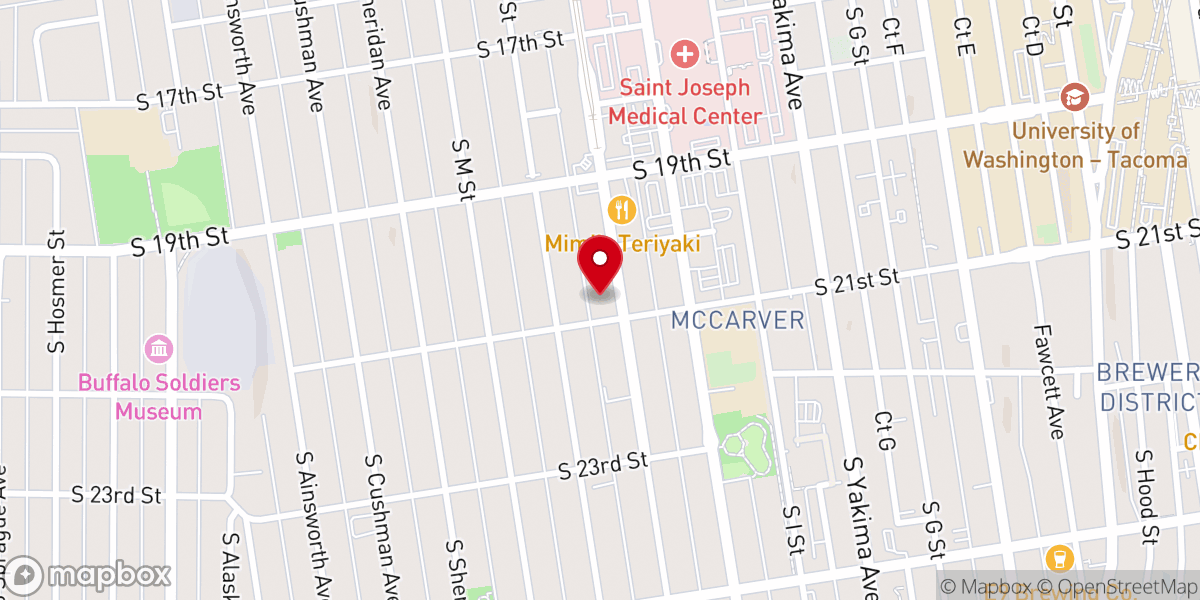 Map showing location of Edwards Temple Church