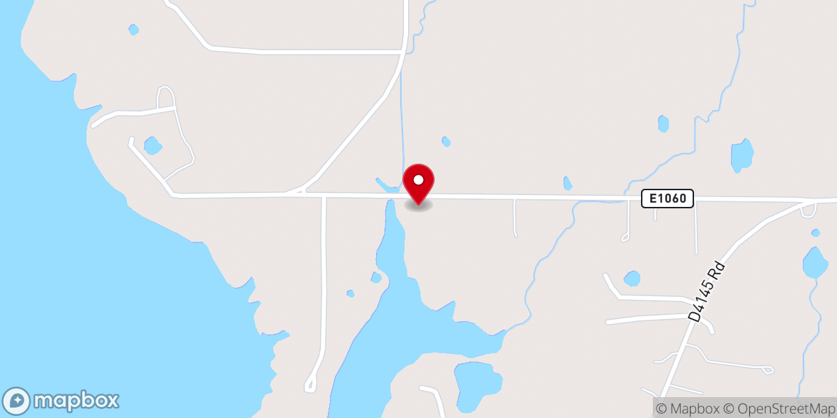 Map showing location of Galilee Church