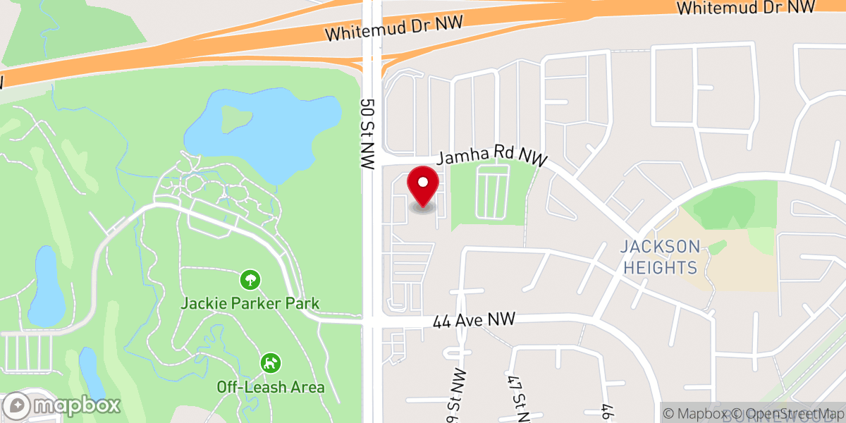 Map showing location of Life Church