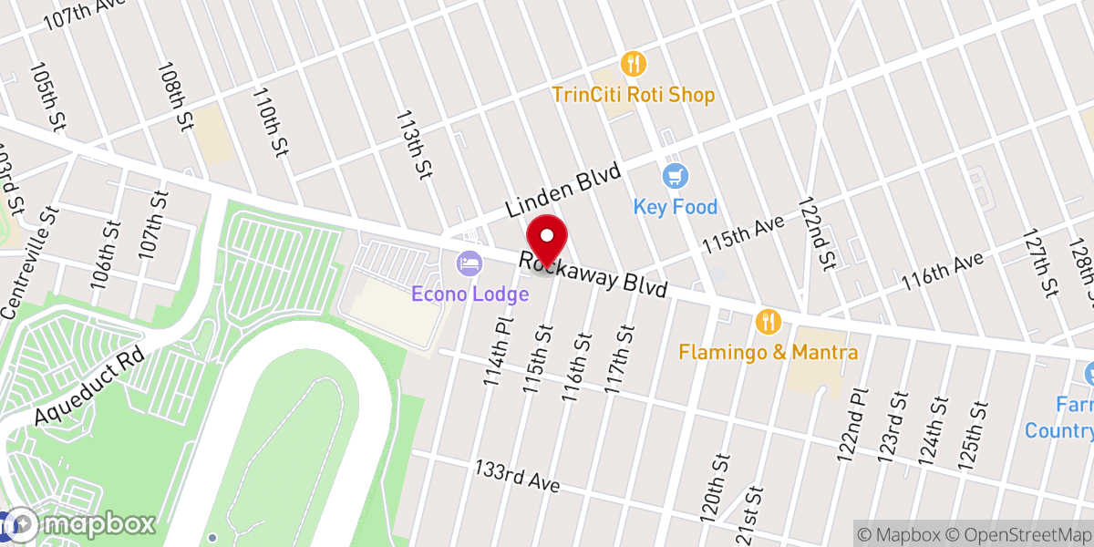 Map showing location of House of prayer community wesleyan church