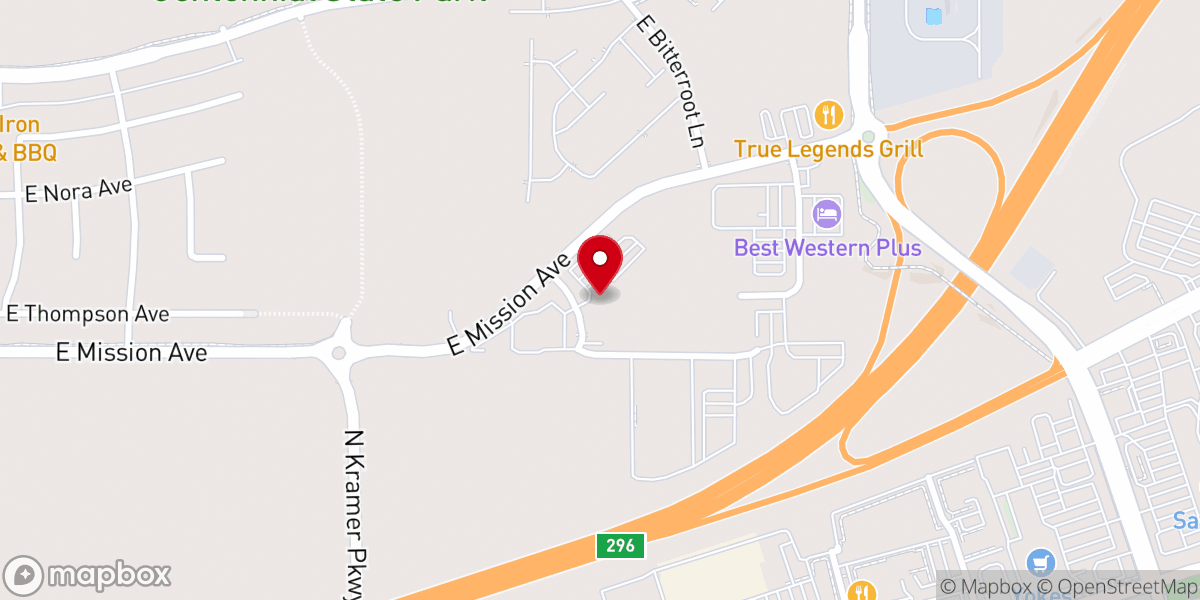 Map showing location of Cornerstone Pentecostal Church