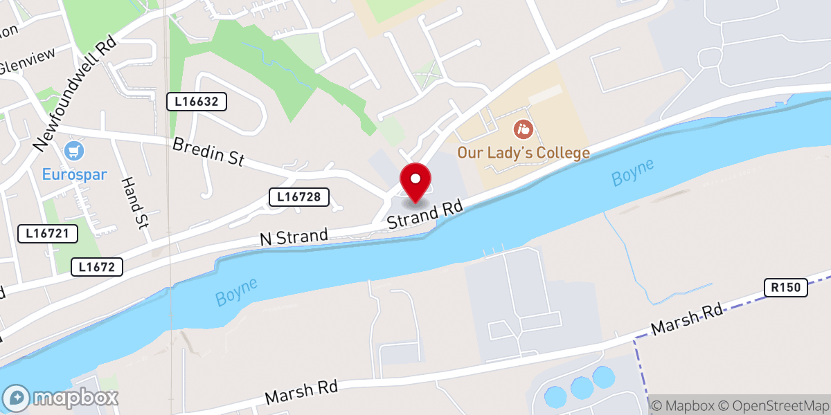 Map showing location of Victory Family Fellowships