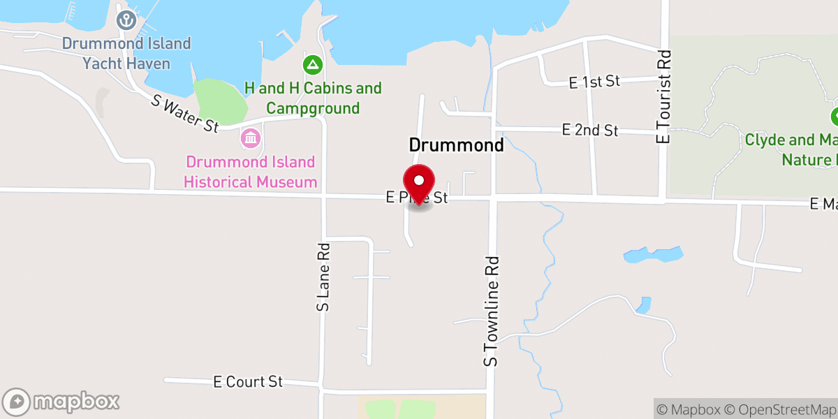 Map showing location of Lighthouse Christian Church