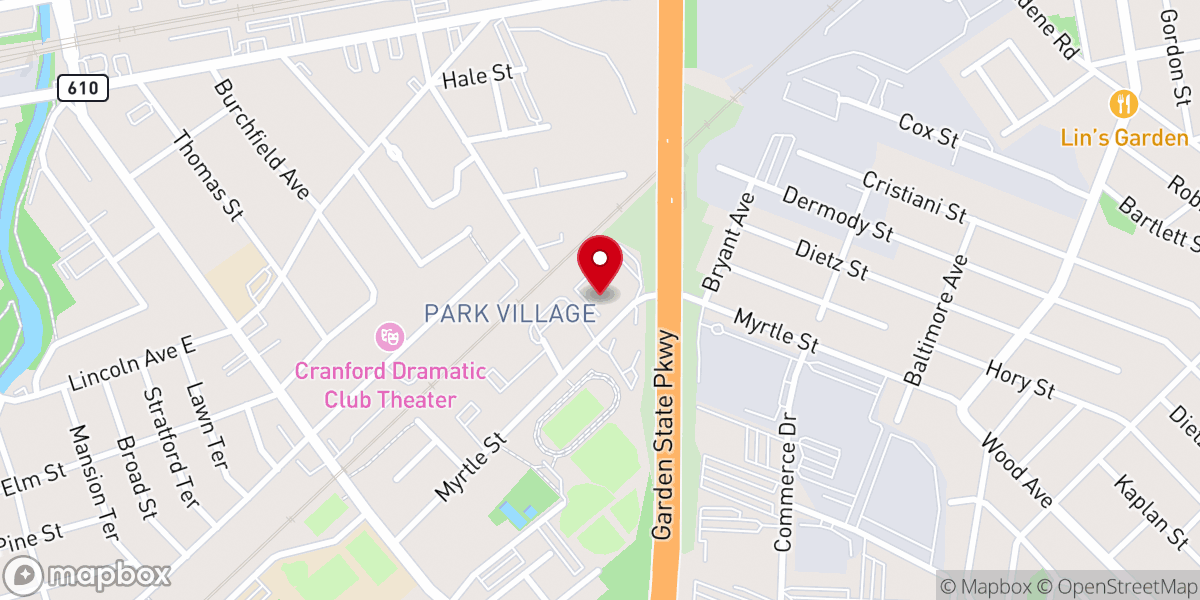 Map showing location of Resting Place: House of Prayer & Revival Center