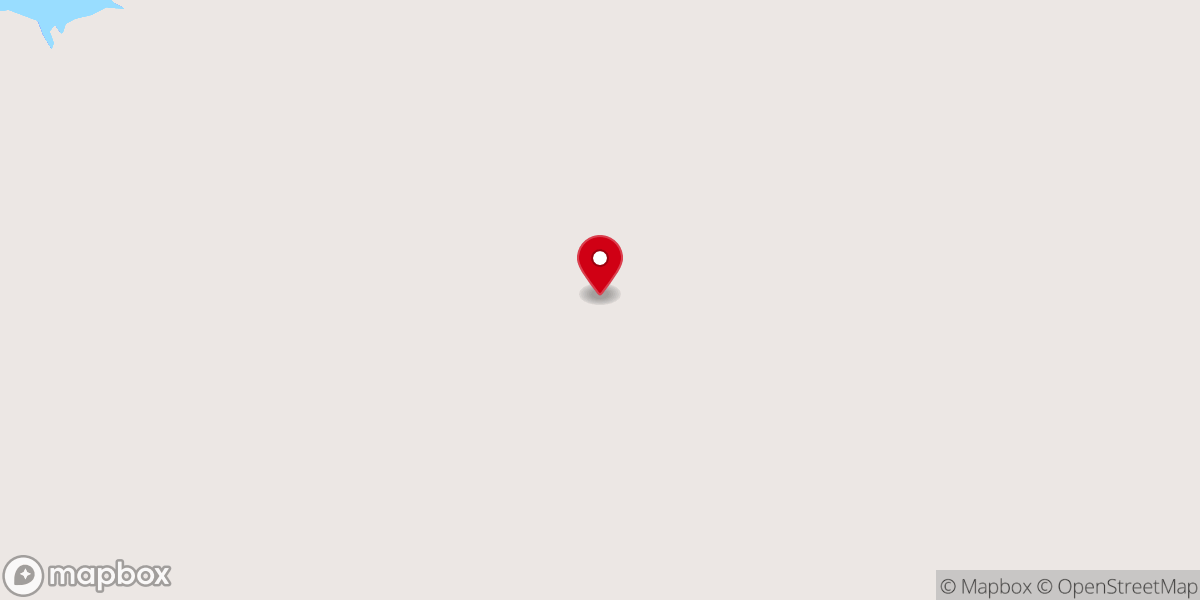 Map showing location of Zion Number 2 Church