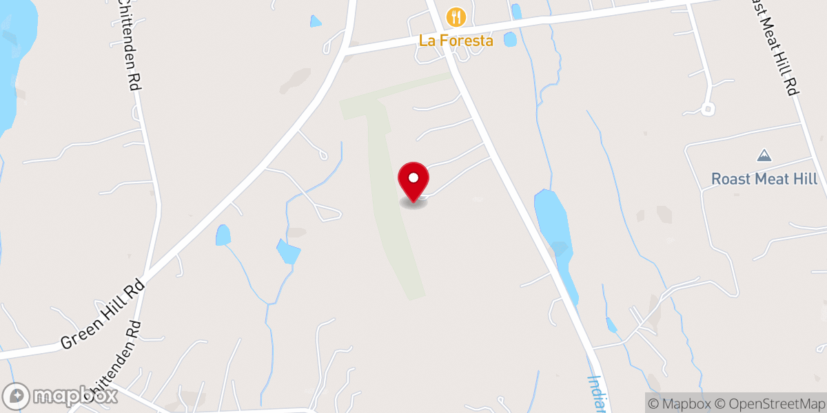 Map showing location of Living Rock Church-Killingworth