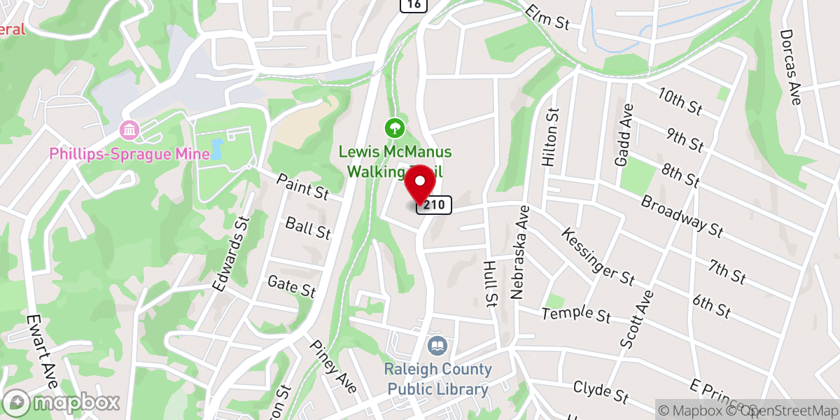Map showing location of Church-God State Executive Office