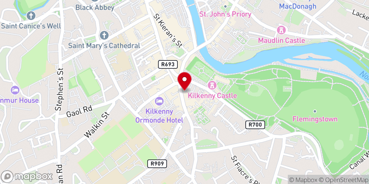 Map showing location of Berkeley House