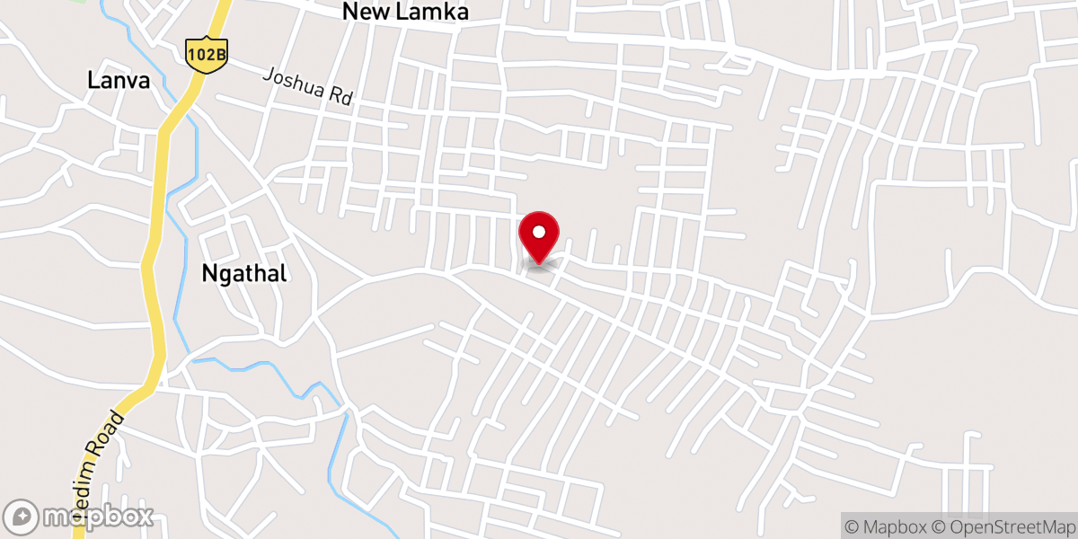 Map showing location of Engedi Presbyterian Church - PCI(R)